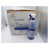 Lot of 7 Cal-Blue Plus Gas Leak Detector Bottles