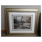 Framed & Matted Scenic Photo 26' x 30'