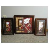 Set of 3 Framed Floral Prints