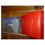 Lot of Assorted Plastic Organizer Bins