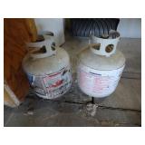 Lot of 2 Propane Tanks - Empty