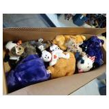 Large Lot of Beanie Babies and TY Plush