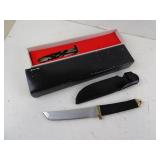 Edge Co Knife with Sheath - 11' Overall Length