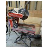 Husqvarna MS355 Stone Wet Saw with Stand - Works