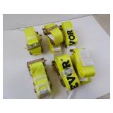 Six Vevor E-Track Ratchet Straps