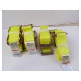 Four Vevor E-Track Ratchet Straps