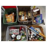 Five Boxes of Assorted Items