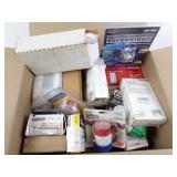 Box of Assd New Old Stock HVAC Parts and
