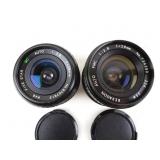 Two Canon Mount 2.8mm Lenses