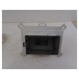 Weather Tight Exterior Outlet Box with J-Trim