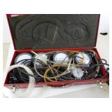 Case of Pressure Gauges