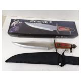 Howling Wolf III 15' Knife w/ Frostwood Handle