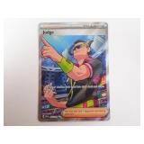 Pokemon Judge Trainer Card 222/182 Full Art Holo