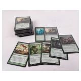 Lot of Assorted MTG Green Color Cards - Mixed