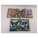 Lot of 7 Xbox 360 Games (some are combined sets