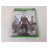 Xbox One Assassins Creed: Valhalla Game in Case