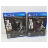 Lot of 2 Playstation 4 The Last Of Us Remastered