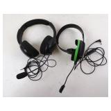 Lot of 2 Gaming Headsets