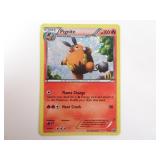 Pokemon McDonalds Pignite Stamped 4/12 Confetti