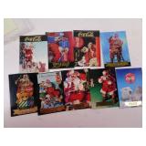 Lot of Coca-Cola Santa Collectible Cards