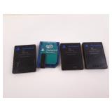 Lot of 4 Playstation 8MB Memory Cards