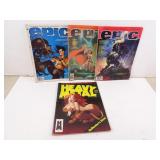 Lot of Vintage Heavy Metal & Epic Sci-Fi Fantasy