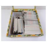 Lot of Misc NHL & NBA Cards in Cigar Box