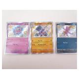 Lot of 3 Pokemon Paldean Fates Shiny Cards -