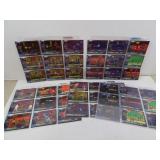 Lot of Mortal Kombat II Trading Cards in Binder