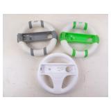 Lot of 3 Nintendo Wii Wheel Accessories - 1