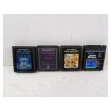Lot of 4 Vintage Atari 2600 Game Cartridges -
