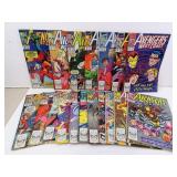 Lot of Marvel Avengers West Coast Comic Books