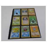 Lot of Vintage Pokemon Cards in Binder Sleeve -