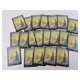 Lot of 20 MTG Snow Covered Forest Land Cards
