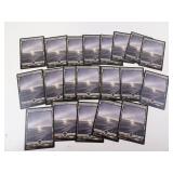 Lot of 20 MTG Snow Covered Swamp Land Cards