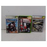 Lot of 3 Original Xbox Games - NFL Street Rainbow