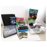 Large Lot of Misc. MTG Deck Boxes & Related Card
