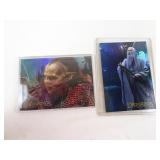 Lot of 2 Topps Prismatic Holo  Lord Of The Rings