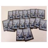Lot of 20 MTG Snow Covered Islands Land Cards