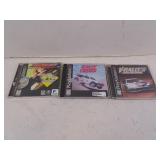 Lot of 3 Playstation 1 Game Discs in Cases -