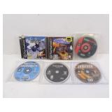 Lot of 6 Playstation 1 Game Discs in Cases