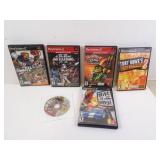 Lot of Playstation 2 Game Discs in Cases