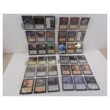 Lot of Assorted MTG Binder Cards - Black