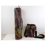 New Camouflage Small Tent & Water Bottles