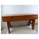 30" Wide Wood Goose Bench