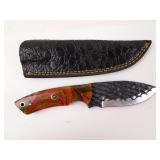 MHS Cutlery Diamond Pattern Steel Knife with