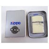 Zippo Brand White Accent Pocket Lighter