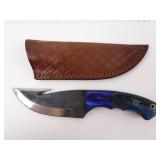 MHS Cutlery Steel Skinning Knife in Sheath -