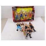 Lot of WWE Wrestling Action Figures - Vintage &