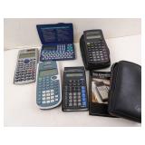 Lot of Calculators - Texas Instruments & Casio